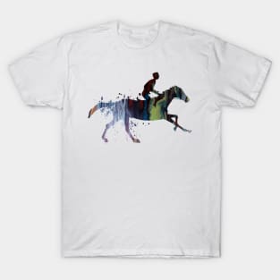 Horse and jockey T-Shirt